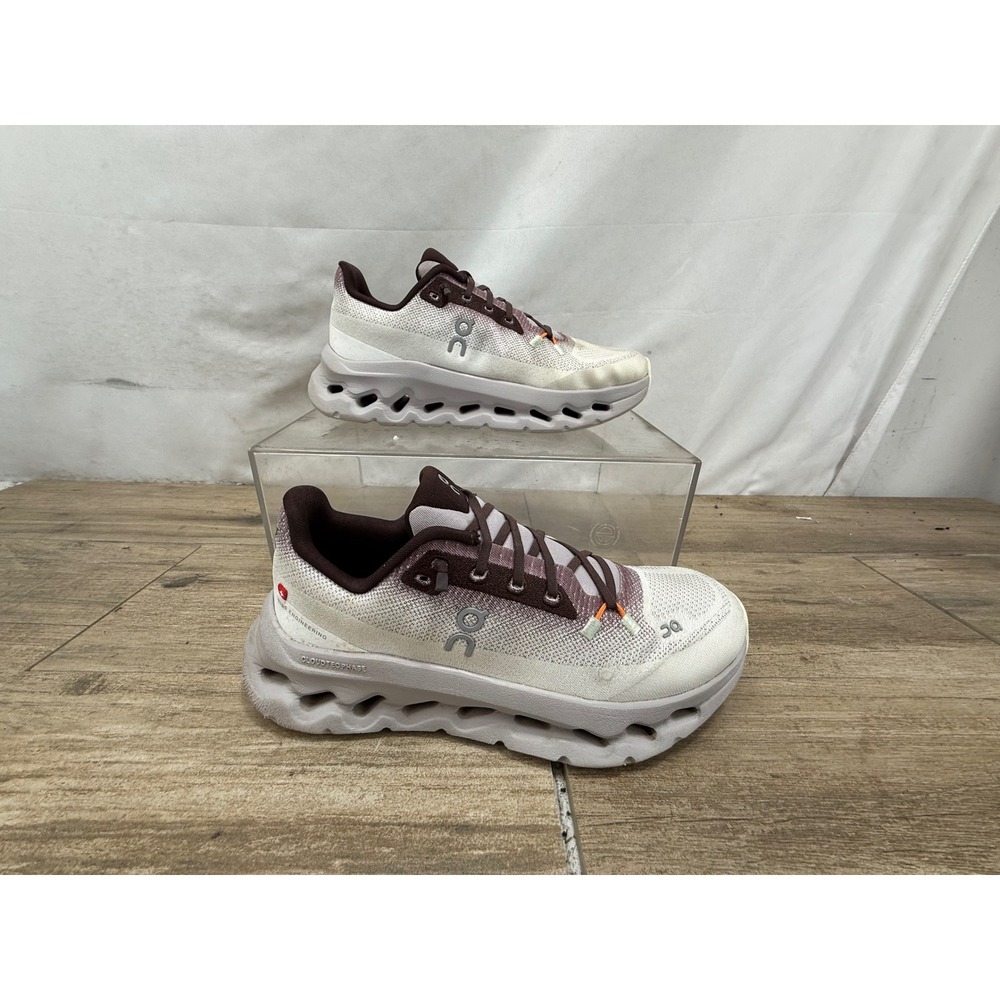 On Cloudsurfer Women 6.5 White Sand Running Shoes 3WE10052346